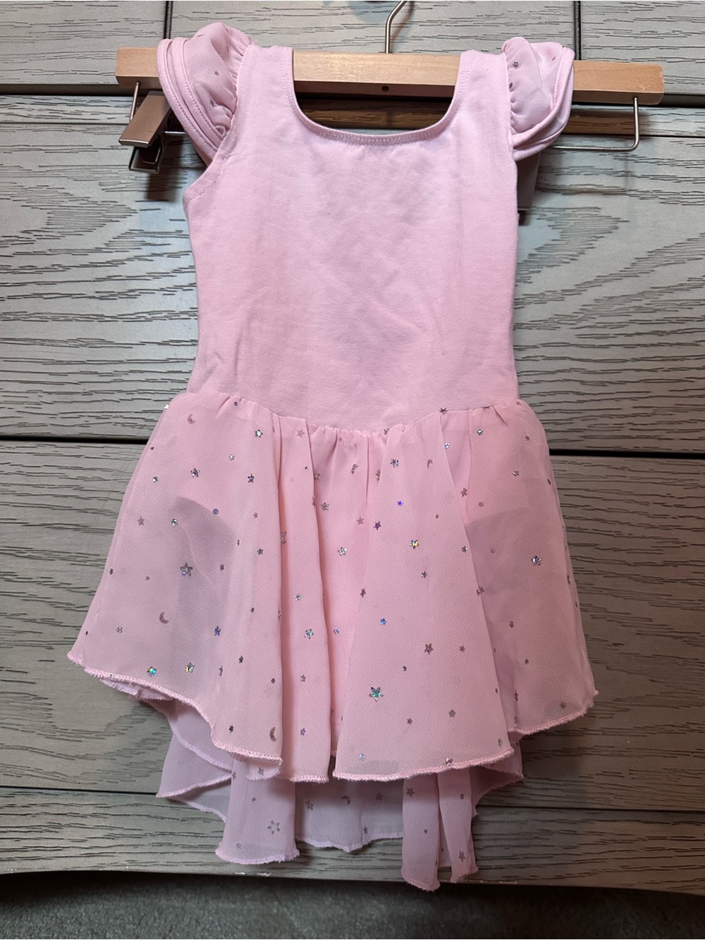 Zaclotre Girls Light Pink Sparkle Tutu Dance Dress